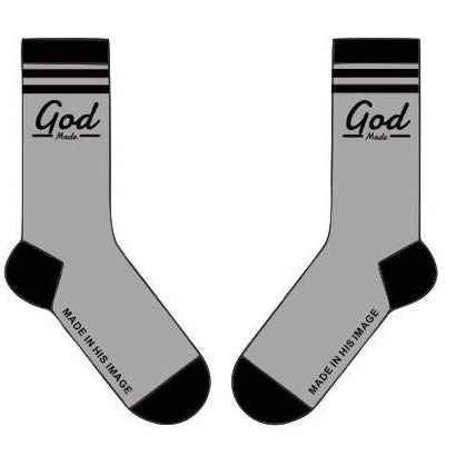God Made Grey Socks