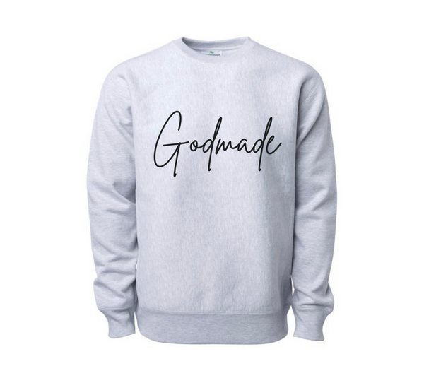 God Made Heather Grey Sweater