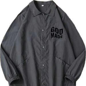 God Made Lightweight Grey Jacket