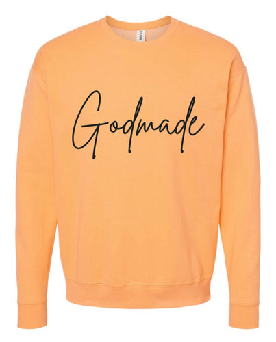 God Made Cantaloupe Sweater