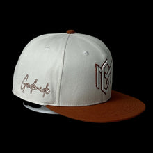 GM Brown/White Snapback