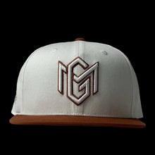 GM Brown/White Snapback