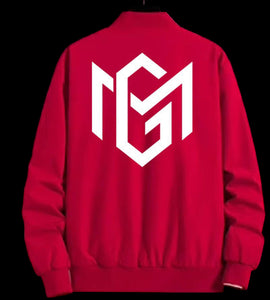 God Made Red Bomber Jacket (RUNS SMALL)