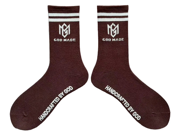 God Made Brown Socks