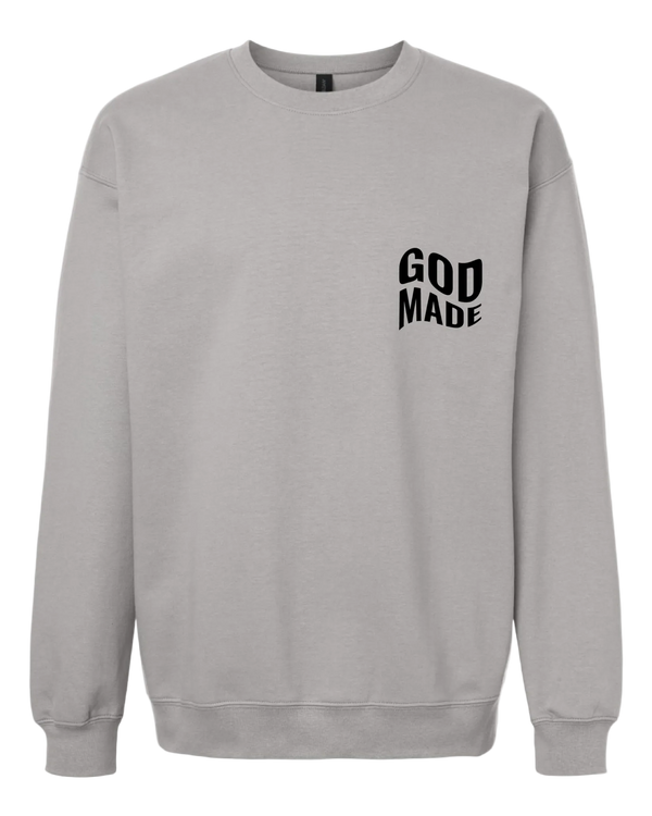 God Made Grey Sweater