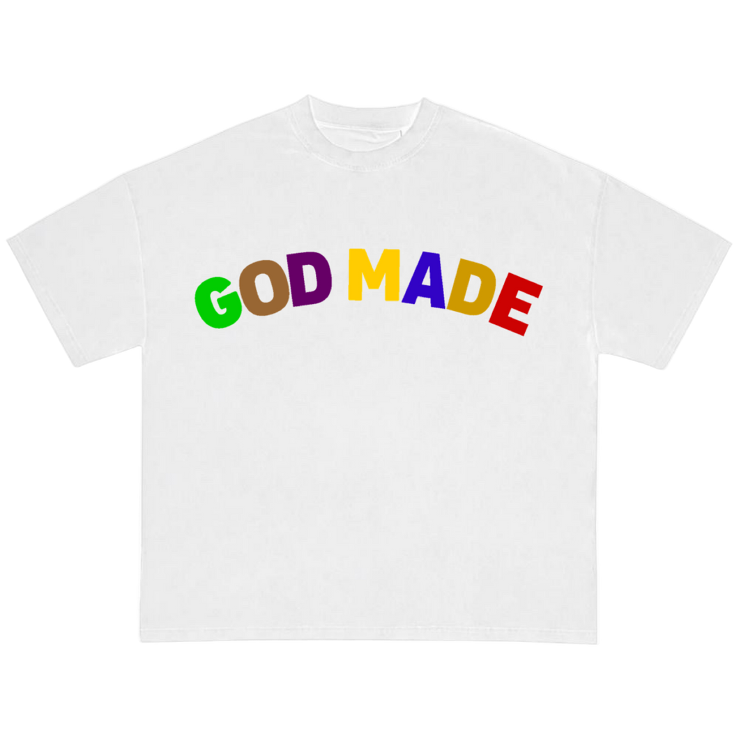 God Made Colorful Tee