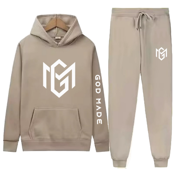 God Made Brown Savana Jogger Set