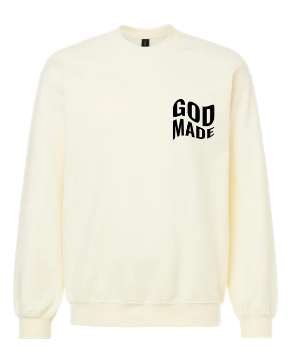 God Made Off White Crewneck