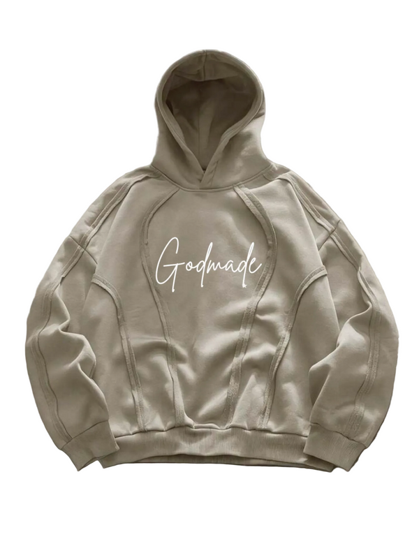 God Made Tan Hoodie