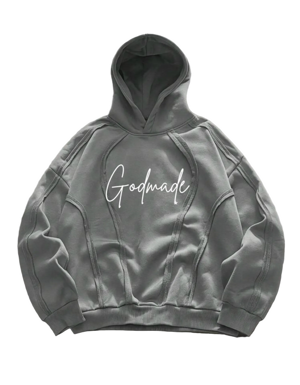 God Made Grey Hoodie