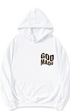 God Made White/Brown Hoodie