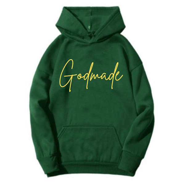God Made Forrest Green Hoodie