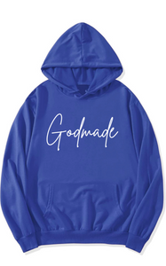 God Made Royal Blue Hoodie