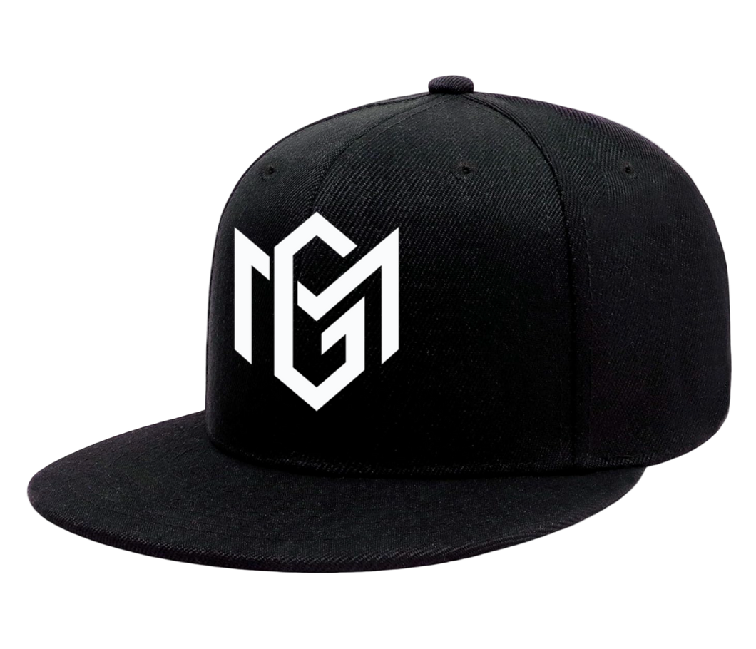 GM Black Snapback Hat