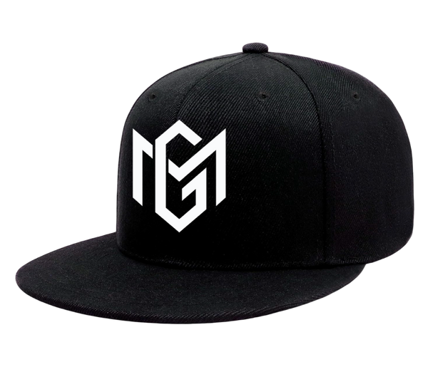GM Black Snapback Hat