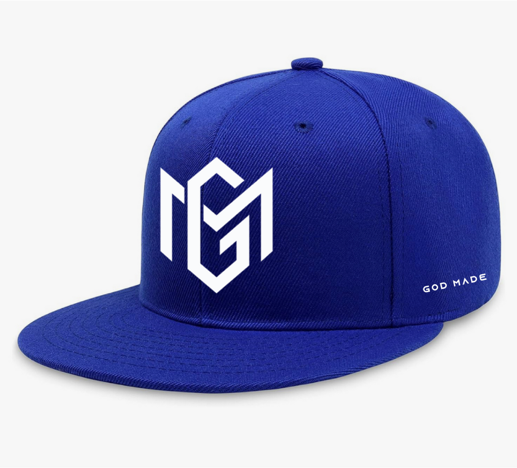 God Made 3D Royal Blue Snapback