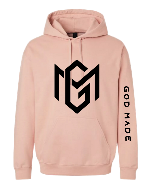 God Made Dusty Rose Hoodie
