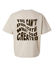 God Made Bone/Brown Tee