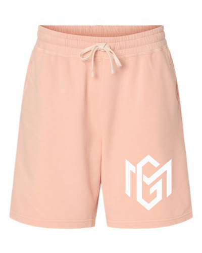 Peachy Garment-Dyed Lightweight Fleece Sweat Shorts