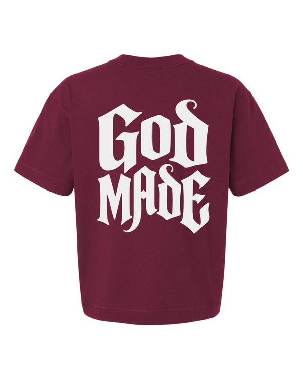 You Can't Duplicate Me Burgundy Tee