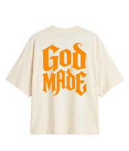 God Made Off White Boxy Tee